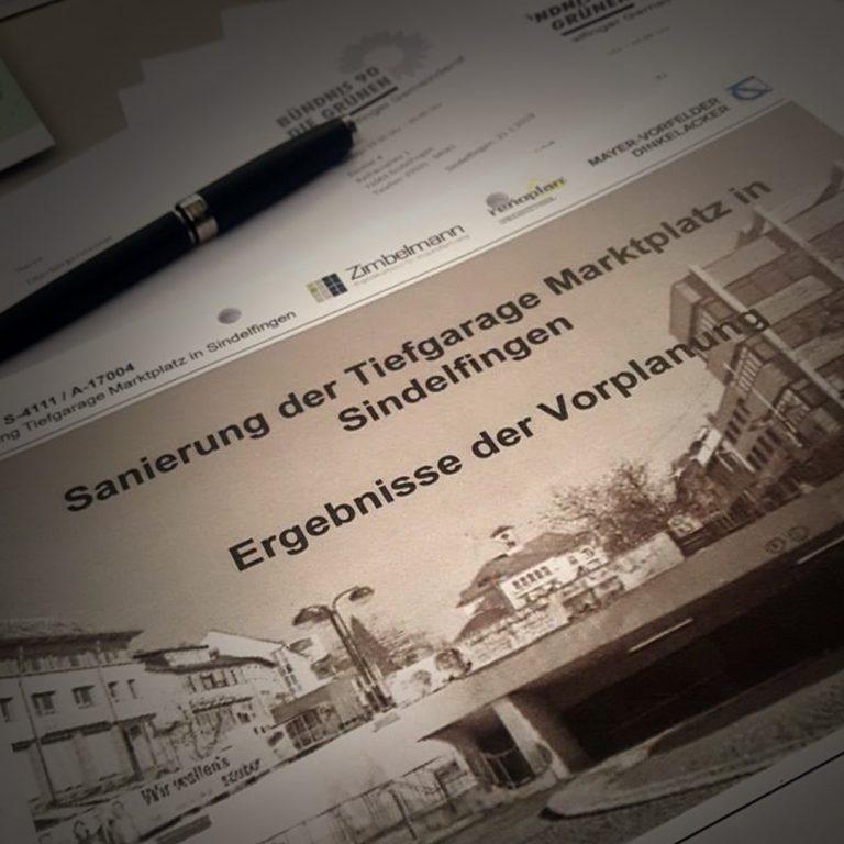 Tiefgaragensanierung – Statement zu den ersten Anträgen