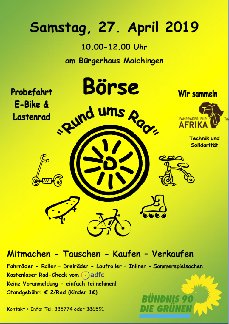 Fahrradbörse in Maichingen