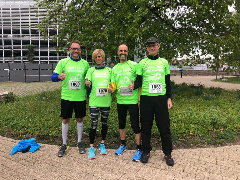 Green Team beim WerkStadtlauf in Sindelfingen am 5. Mai 2019