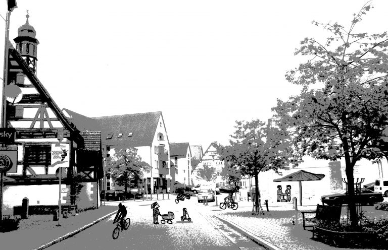 Veranstaltung zur neuen Ortsmitte in Maichingen