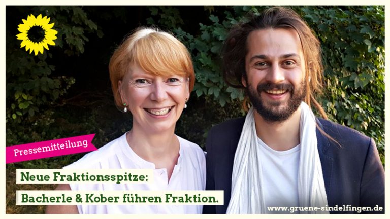 Bacherle und Kober sind die  Fraktionsspitze (Pressemitteilung)