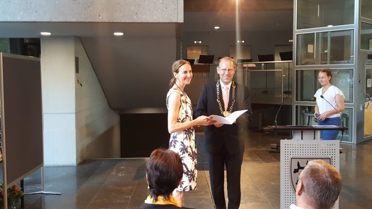 Verabschiedung aus dem Gemeinderat: Dr. Maria Pfeffer