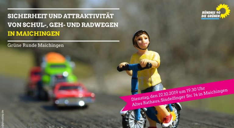 Grüne Runde zur Sicherheit und Attraktivität von Schul-, Geh- und Radwegen in Maichingen