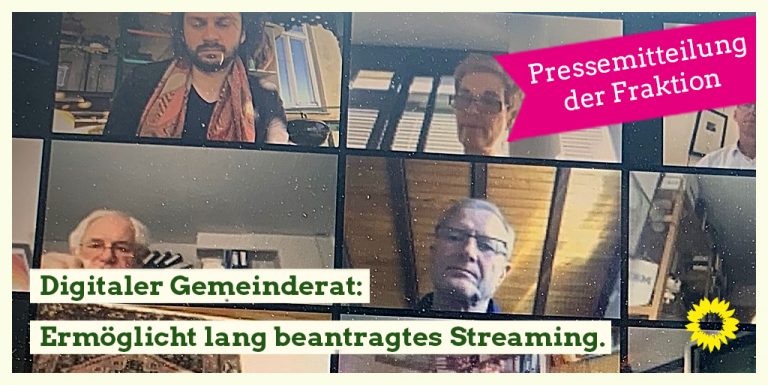 Digitaler Gemeinderat ermöglicht lang beantragtes Streaming der Sitzung.
