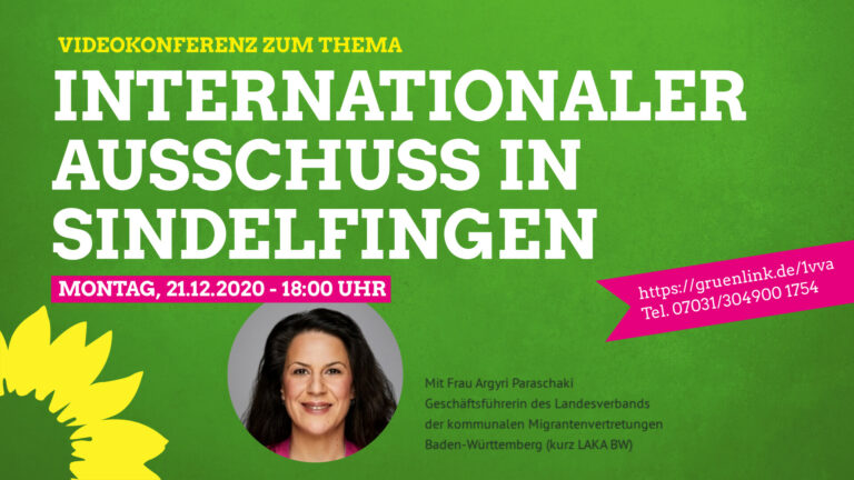 Wie  kann  in Sindelfingen ein neuer schlagkräftiger Internationaler Ausschuss entstehen?