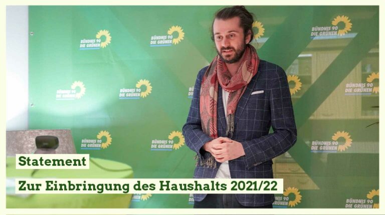 Zur Einbringung des Doppelhaushalts 2021/22