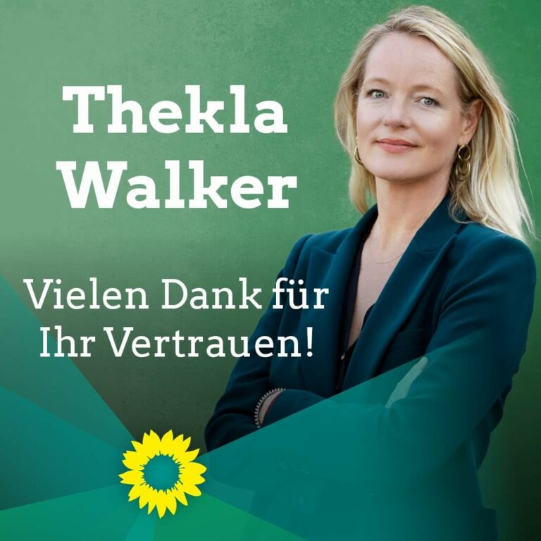 Danke für Ihre Stimme & Glückwunsch an unsere Landtagsabgeordnete Thekla Walker