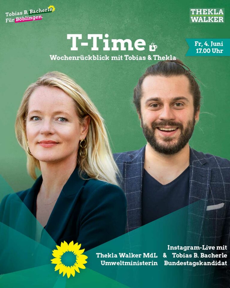 Grüner Wochenrückblick mit Walker und Bacherle