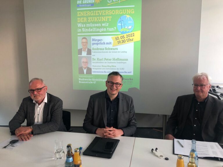Energieversorgung der Zukunft – was müssen wir in Sindelfingen tun?