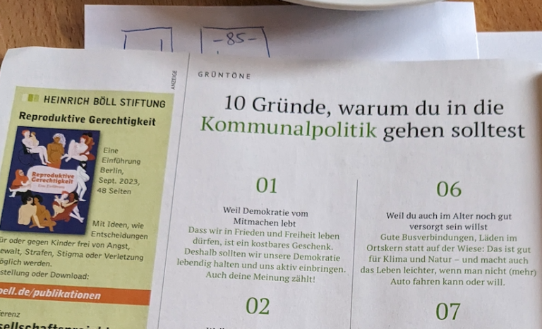 10 Gründe, um sich in der Kommunal-Politik zu engagieren