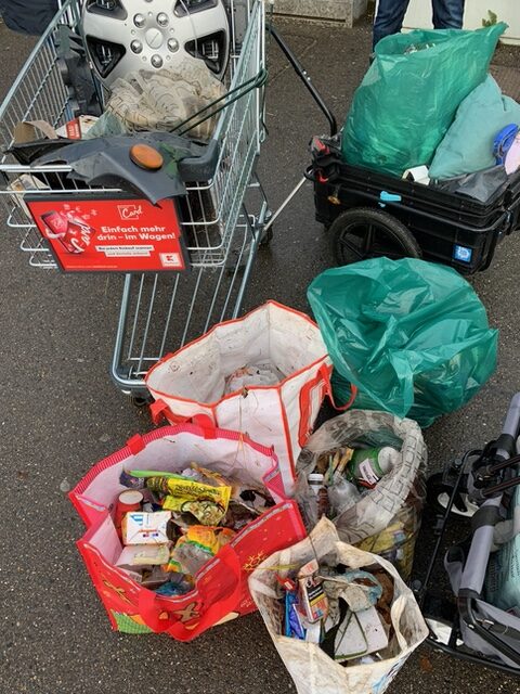 Über 800 kg wilder Müll