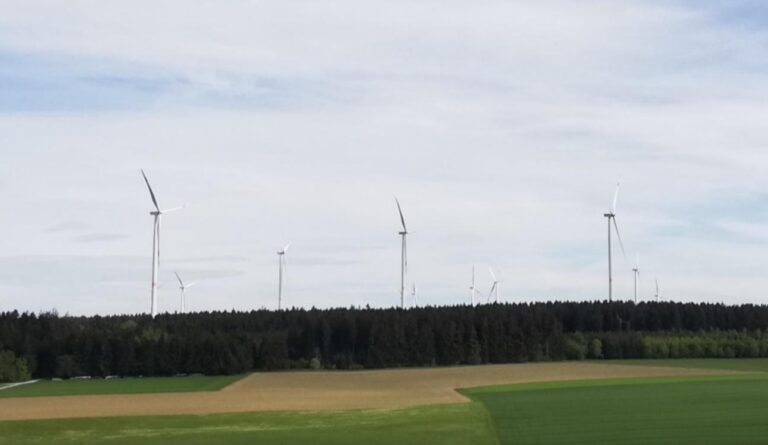 Infostand zur Windenergie in Sindelfingen