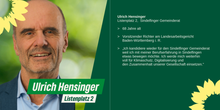 Wir stellen vor: Uli Hensinger