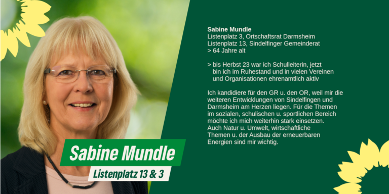 Wir stellen vor: Sabine Mundle